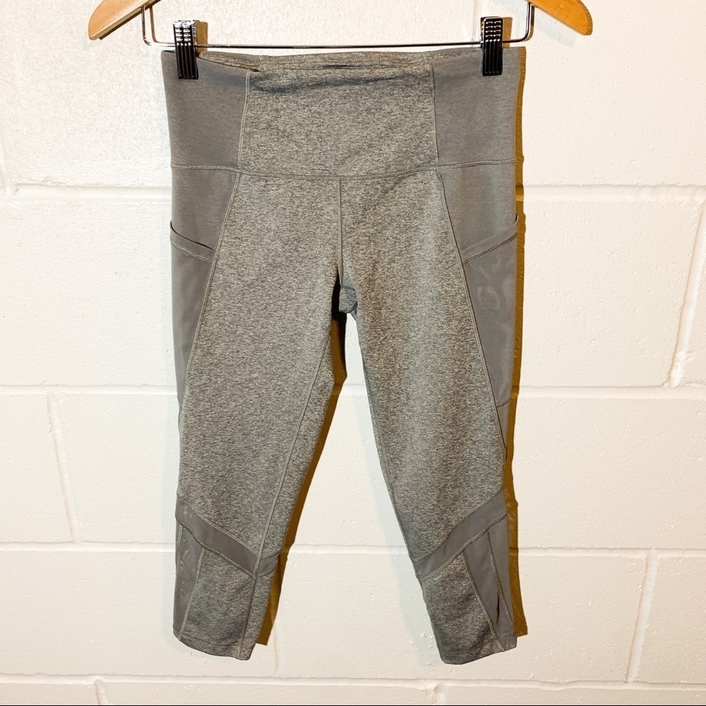Ivivva Cropped Leggings Gray